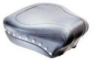 Picture of Mustang 84-06 Harley Standard Rear Tire Wide Touring Passenger Seat w-Studs - Black