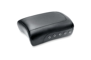 Picture of Mustang 08-21 Harley Electra Glide, Rd Glide,Rd King,Str Glide Touring Pass Seat w- Studs -Black
