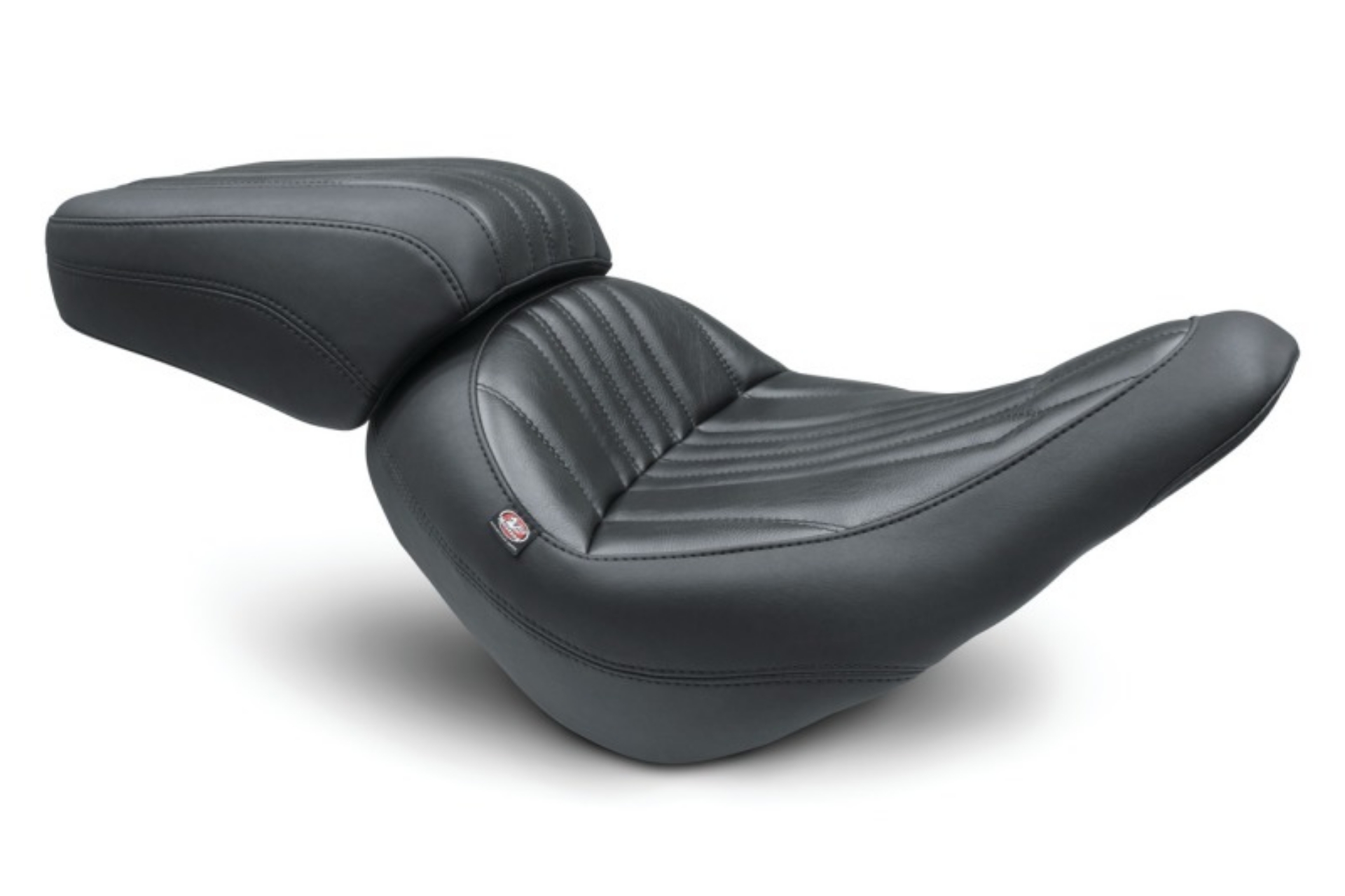 Picture of Mustang 18-21 Harley Low Rider & Sport Glide Standard Touring Passenger Seat Dagger - Black
