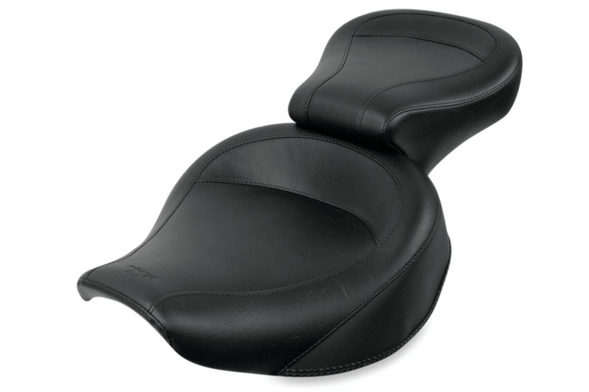 Picture of Mustang 82-00 Harley FXR Wide Touring 1PC Seat - Black
