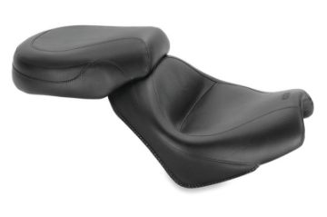 Picture of Mustang 02-08 Honda VTX1800 Retro, S & T Honda Wide Touring 2PC Seat - Black