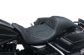Picture of Mustang 08-21 Harley Electra Glide,Rd Glide,Rd King ,Str Glide Hightail Fastback 1PC Seat - Black