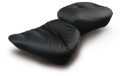Picture of Mustang 00-15 Harley Softail Standard Rear Tire Wide Touring 1PC Seat Regal - Black
