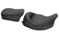 Picture of Mustang 08-21 Harley Electra Glide,Rd Glide,Rd King,Street Glide Solo Seat w-Blk Pearl Studs- Black