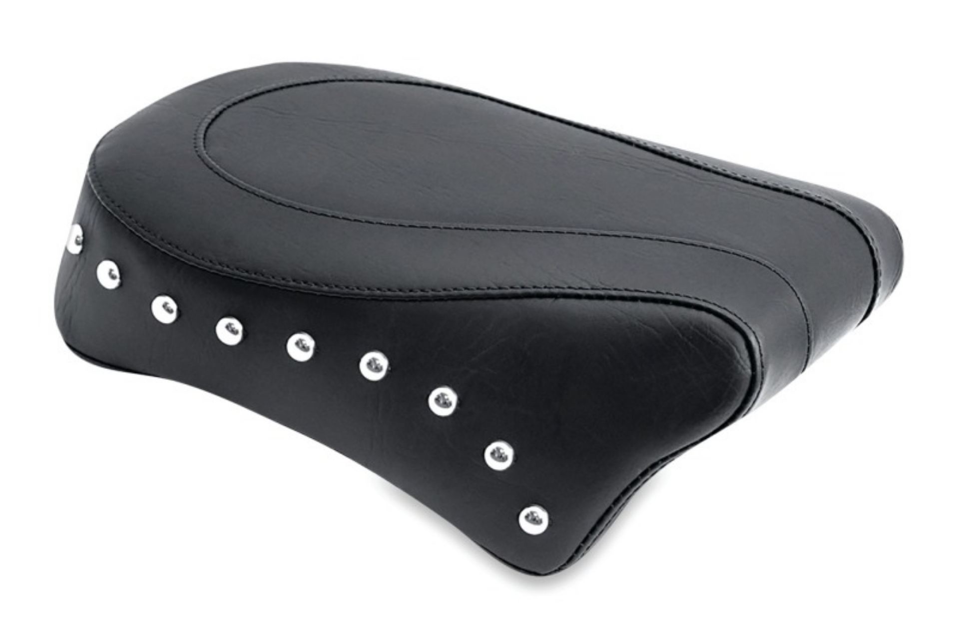 Picture of Mustang 06-17 Harley Dyna Standard Touring Passenger Seat w-Studs - Black