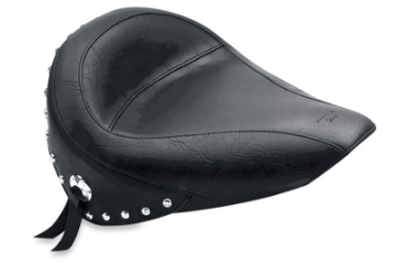 Picture of Mustang 00-15 Harley Softail Standard Rear Tire Touring Solo Seat w-Studs - Black