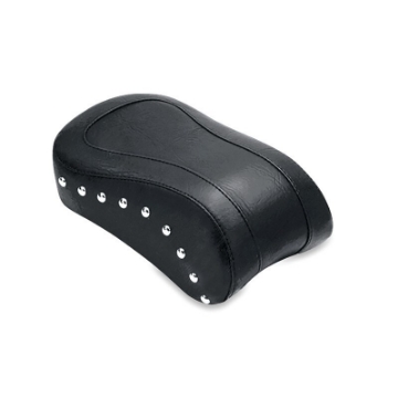 Picture of Mustang 00-15 Harley Softail Standard Rear Tire Wide Touring Passenger Seat w-Studs - Black
