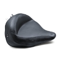 Picture of Mustang 05-17 Harley Deluxe With Standard Rack Harley Wide Touring Solo Seat - Black