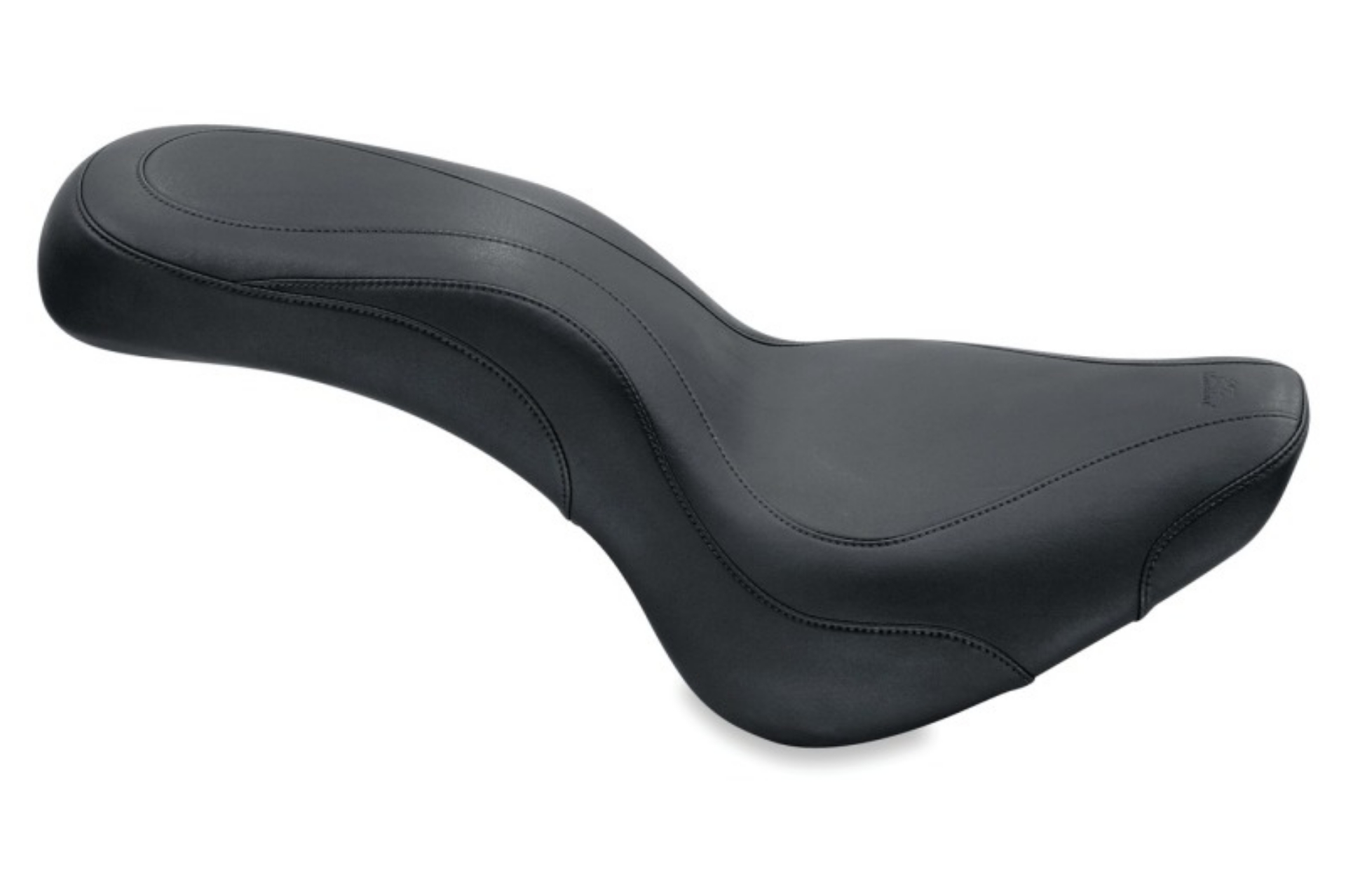 Picture of Mustang 06-17 Harley Softail Wide Tire 200mm DayTripper 1PC Seat - Black