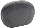 Picture of Mustang Harley Setback Vintage Sissy Bar Pad Low Medallion Style 12 inch x 9 inch - Black