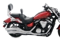 Picture of Mustang 11-17 Yamaha Sissy Bar Pad w-Studs 12 inch x 9 inch - Black