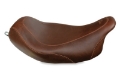 Picture of Mustang 08-21 Harley Electra Glide Std,Rd Glide,Rd King,Str Glide Tripper Solo Seat - Brown