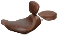 Picture of Mustang 97-07 Harley Rd King,06-07 Str Glide,00-05 Eagle Wide Tripper Solo Seat - Brown
