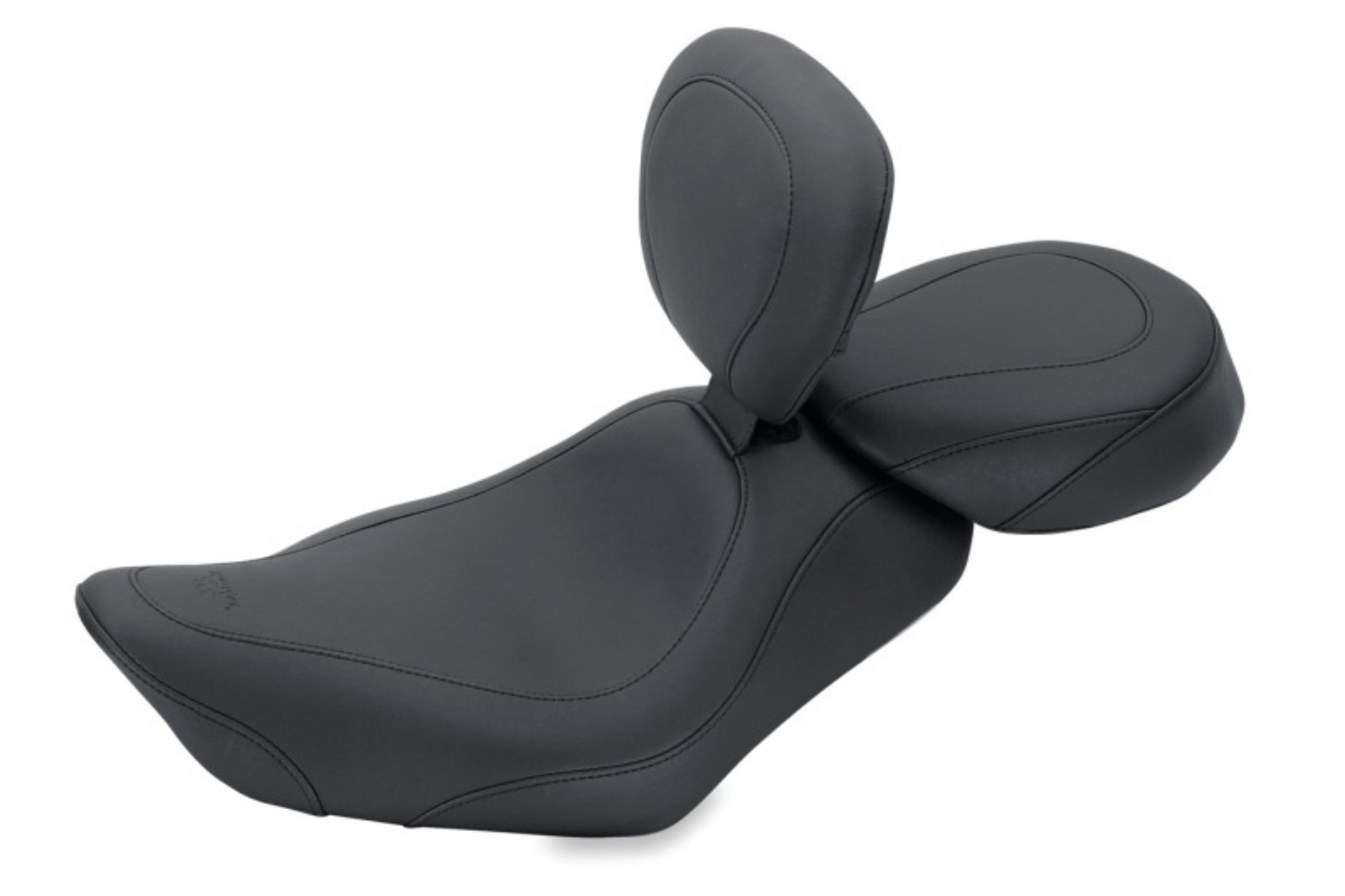 Picture of Mustang 04-21 Harley Sportster Wide Tripper Passenger Seat - Black