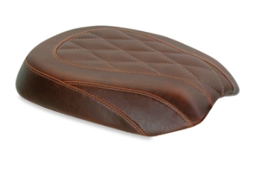 Picture of Mustang 06-17 Harley Softail Wide Tire 200mmWide Tripper Passenger Seat - Distressed Brown