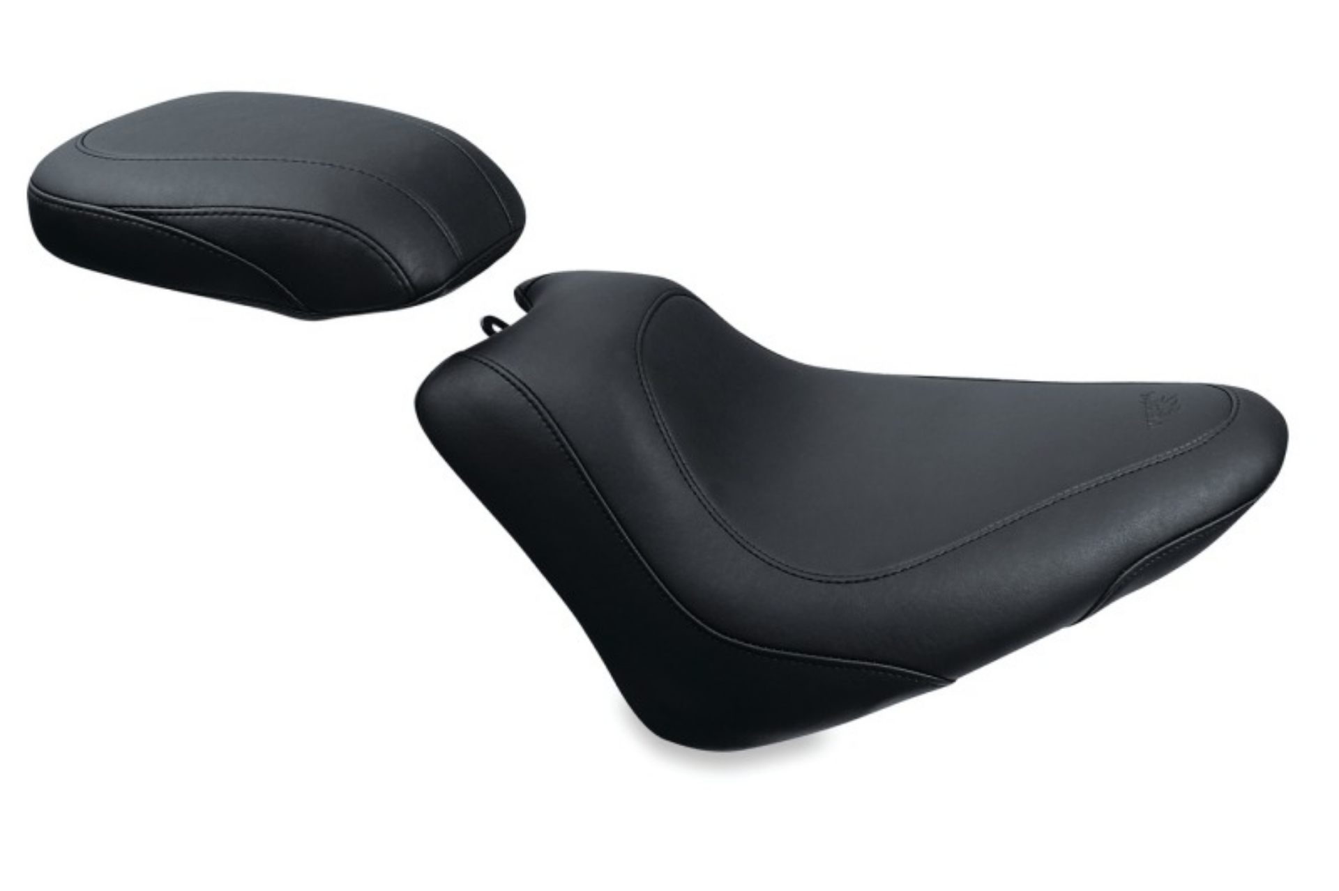 Picture of Mustang 11-13 Harley Blackline, 12-17 Slim-Slim S Wide Tripper Solo Seat - Black