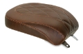 Picture of Mustang 84-06 Harley Standard Rear Tire Wide Tripper Passenger Seat Diam Stitch - Distressed Brown