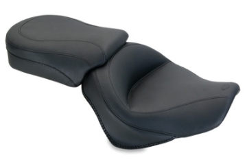 Picture of Mustang 10-18 Triumph Thunderbird, Thunderbird Storm Std- Touring 2PC Seat - Black
