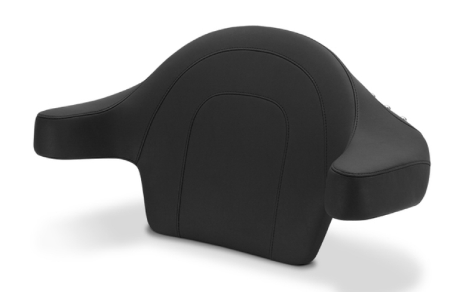 Picture of Mustang 08-21 Harley Electra Glide,Rd Glide,Rd King,Str Glide Extended Arm Wrap w-Studs - Black