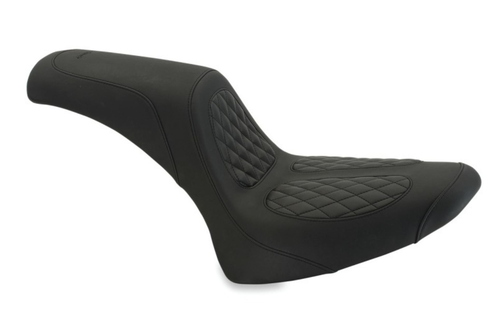 Picture of Mustang 84-06 Harley Standard Rear Tire Fastback 1PC Seat - Black