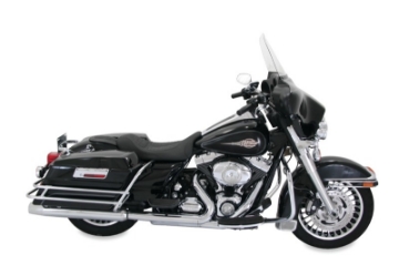 Picture of Mustang 08-21 Harley Electra Glide Std,Rd Glide Rd King,Str Glide Fender Bib Diamond Stitch - Black