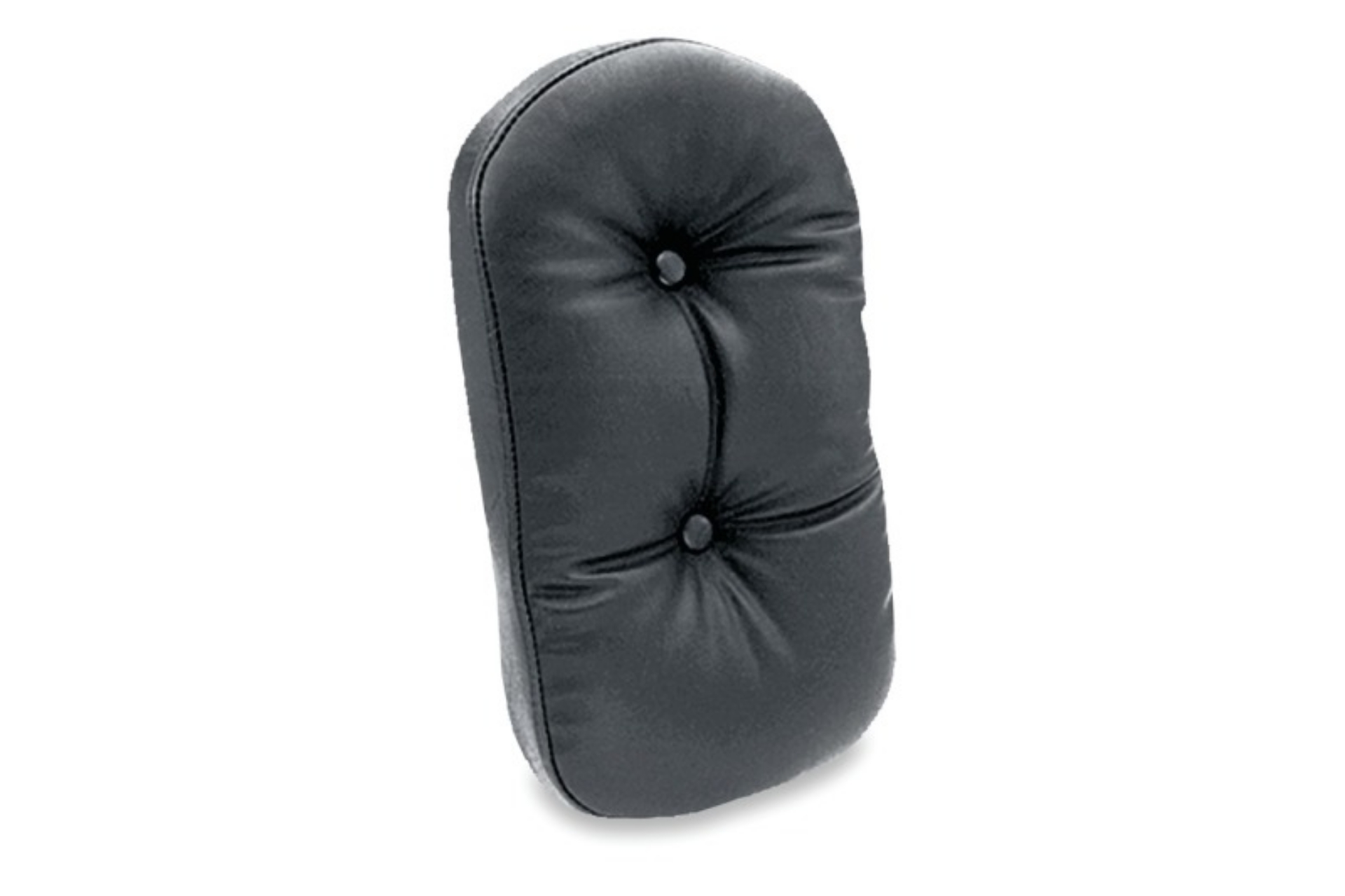 Picture of Mustang Harley Medallion Style Sissy Bar Pad Regal 6-5 inch x 11 inch - Black
