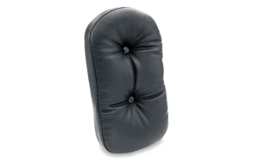 Picture of Mustang Harley Medallion Style Sissy Bar Pad Regal 6-5 inch x 11 inch - Black
