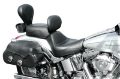 Picture of Mustang 00-07 Harley Softail Deuce Sissy Bar Pad 12 inch x 9 inch - Black