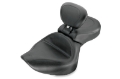 Picture of Mustang 01-08 Honda VT750DC Spirit Wide Touring 1PC Seat w- Driver Backrest - Black