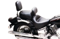 Picture of Mustang 00-11 Yamaha V-Star 1100 Classic,02-11 V-Star 1100 Silverado Touring 2PC Seat- Black