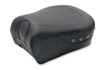 Picture of Mustang 97-07 Harley Rd King,06-07 Str Glide,00-01 Eagle Touring Passenger Seat w-Blk Pearls - Black
