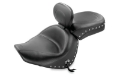Picture of Mustang 05-09 Suzuki Boulevard C90, C90T Standard Touring 2PC Seat w-Driver Backrest Studs - Black