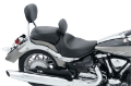 Picture of Mustang 06-15 Yamaha Roadliner, Stratoliner Wide Touring Solo Seat w- Driver Backrest - Black