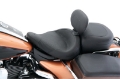 Picture of Mustang 83-21 Harley Electra Glide,Rd King Police Std Tour Solo Seat w-DBR Textured - Black
