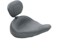 Picture of Mustang 83-21 Harley Electra Glide,Rd King Police Std Touring Solo Seat w-Driver Backrest - Black