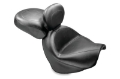 Picture of Mustang 09-21 Suzuki Boulevard C50-C50T Standard Touring 2PC Seat w-Driver Backrest - Black