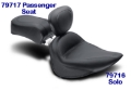 Picture of Mustang 84-06 Harley Standard Rear Tire Standard Touring Passenger Seat - Black