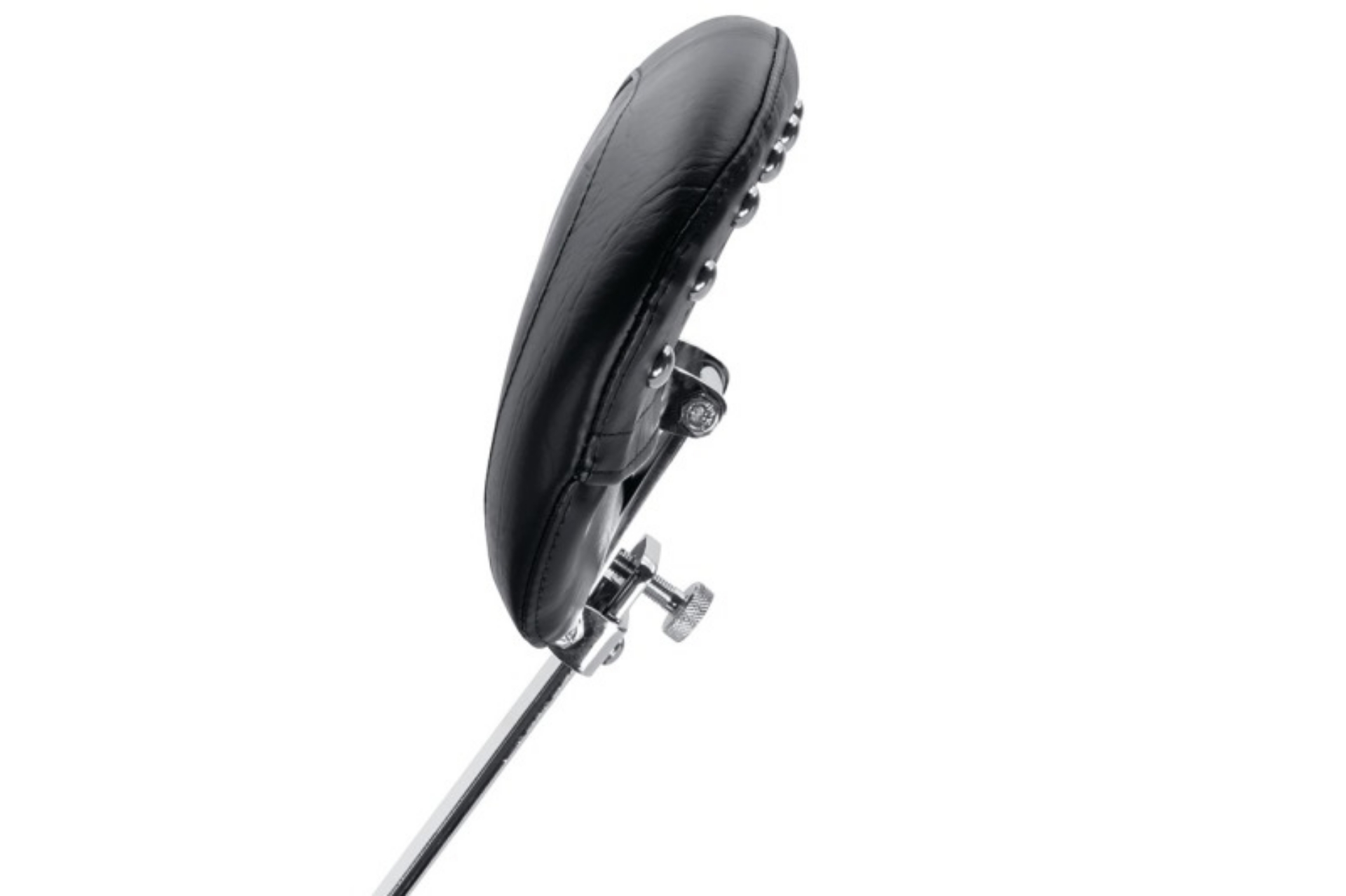 Picture of Mustang 08-21 Harley Electra Glide Std,Rd Glide,Rd King,Str Glide Passenger Backrest w-Studs - Blac