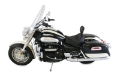 Picture of Mustang 08-18 Triumph Rocket III Touring Standard 2PC Seat w-Driver Backrest - Black