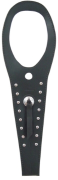 Picture of Mustang 98-11 Yamaha V-Star 650 Custom, Classic Tank Bib w-Studs - Black