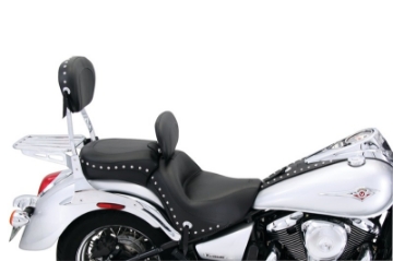 Picture of Mustang Kawasaki VN900 Tank Bib w-Studs - Black