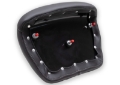 Picture of Mustang 08-21 Harley Electra Glide,Rd Glide,Rd King,Str Glide Tour-Pak Pad w-Grey Stitch-Black