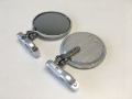 Picture of CRG Hindsight Folding 3 in- Round Bar-End Mirror Left - Silver