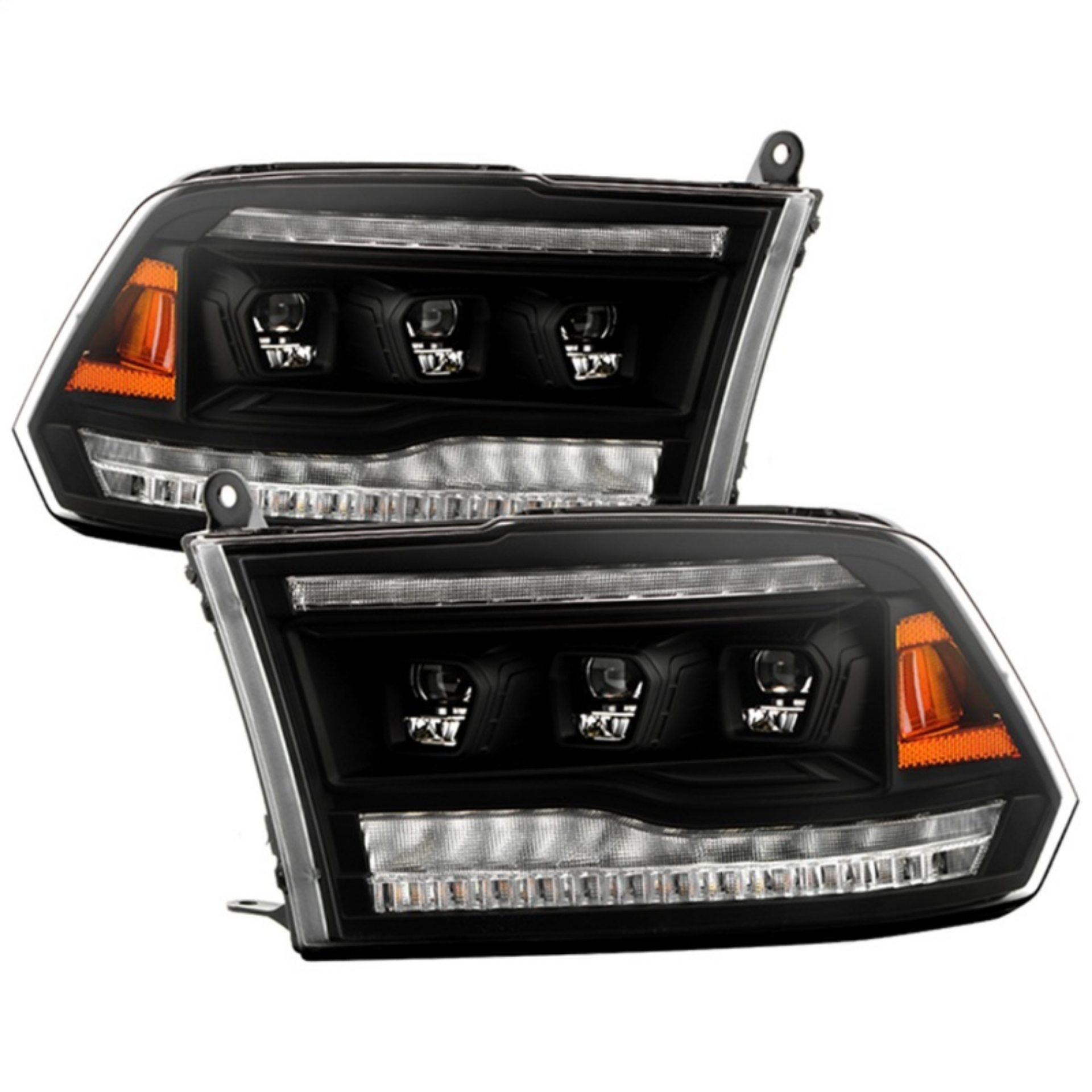 Picture of Spyder 13-18 Dodge RAM 1500 - 13-19 RAM 2500-3500 Projector Headlights