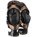 Picture of EVS Axis Pro Knee Brace Black-Copper Pair - Small