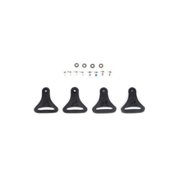 Picture of EVS Axis D-Rings Kit 2 Flush-2 Swivel-Hardware - Black