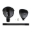 Picture of EVS Axis Patella Cup ReplacementStrap-Liner-Right Cup-Hardware Black - Small-Medium
