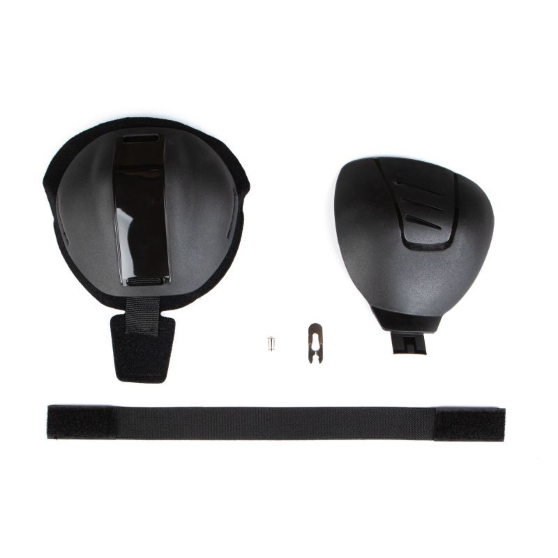 Picture of EVS Axis Patella Cup ReplacementStrap-Liner-Left Cup-Hardware Black - Large-XL