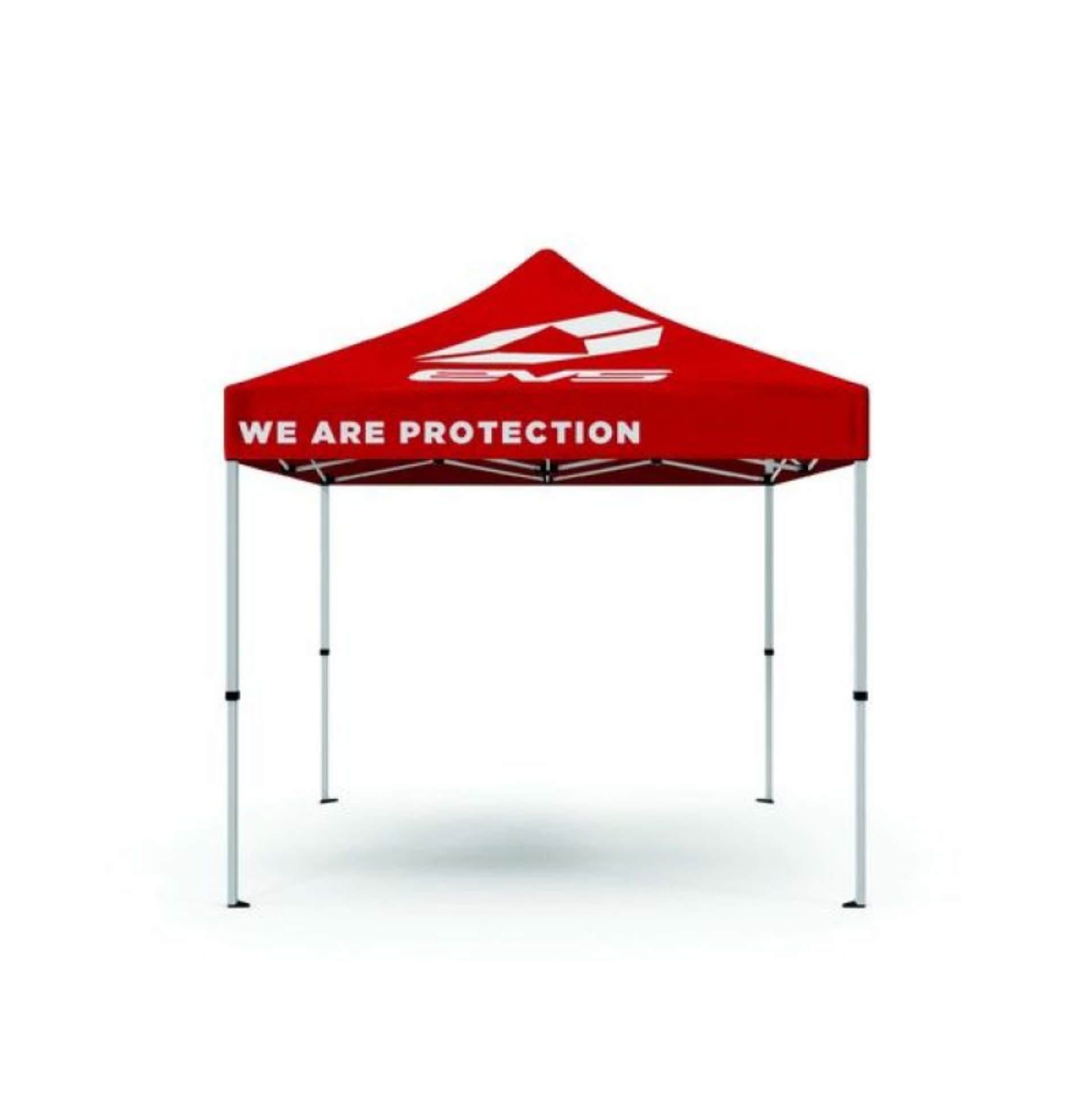 Picture of EVS Canopy Top Frame and Roller Bag - 10 Feet x 10 Feet - Red