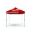 Picture of EVS Canopy Top Frame and Roller Bag - 10 Feet x 10 Feet - Red